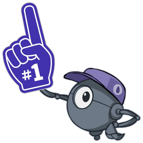Frax character cheering