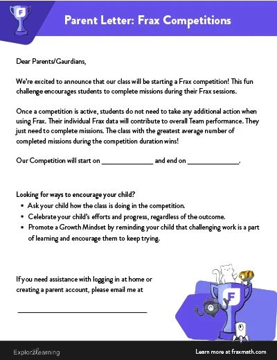Parent Letter